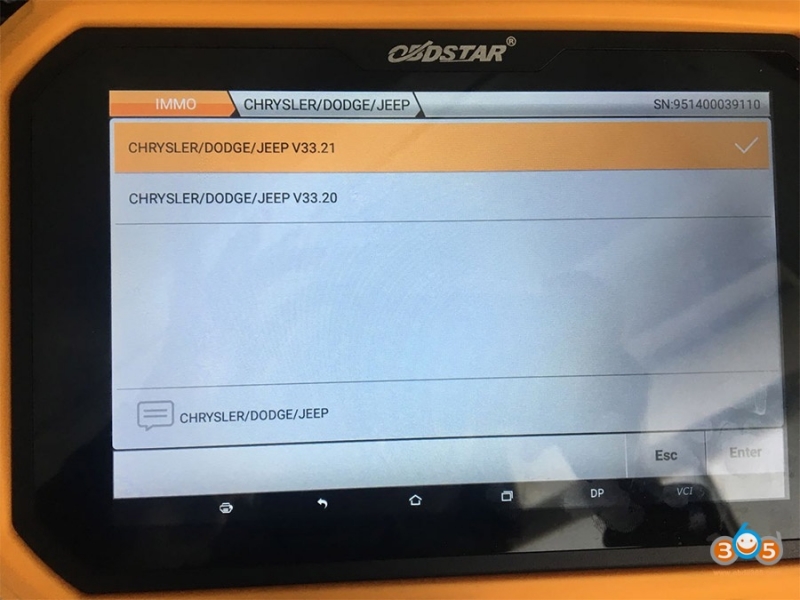 
			Program Jeep Cherokee 2019-2020 Proximity with OBDSTAR		