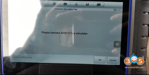
			Program Lexus CT200h AKL with Autel IM508 and APB112 Simulator		