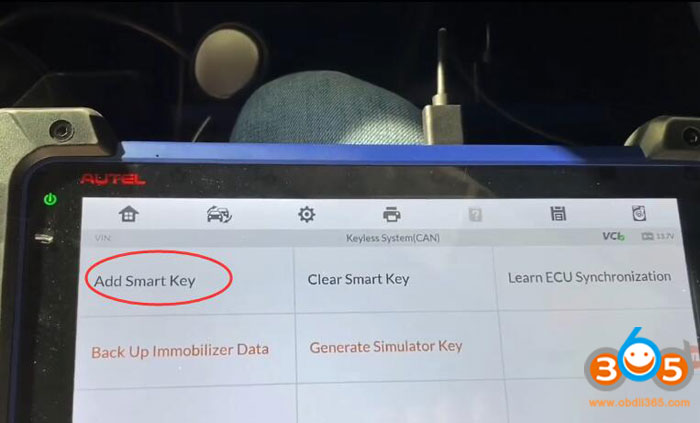 
			Program Toyota Sienta 2016+ All Smart Key Lost with Autel IM608 via OBD		