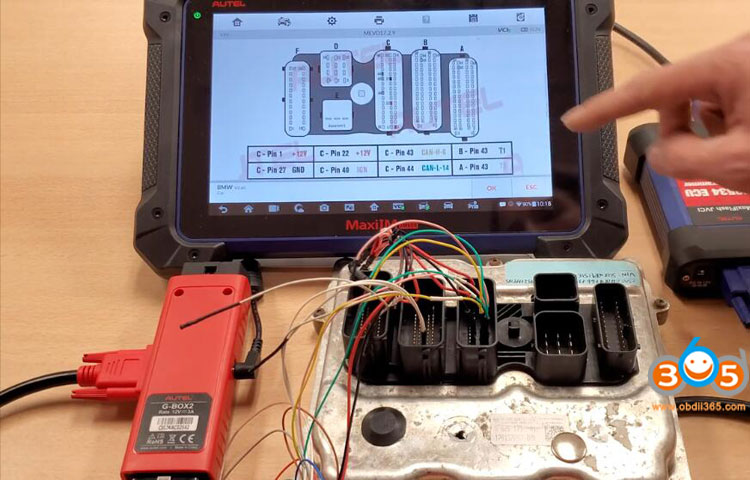 
			Read BMW N20 DME ISN Code with Autel IM608 and G-Box 2		