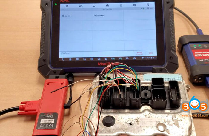 
			Read BMW N20 DME ISN Code with Autel IM608 and G-Box 2		