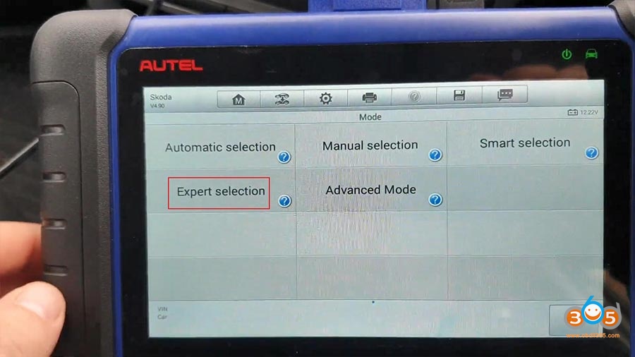 Autel Maxiim Im508 Skoda Octavia 2013 All Keys Lost 05