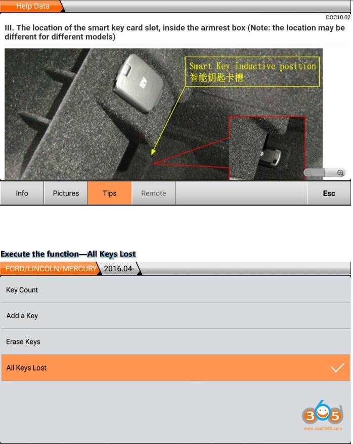 Obdstar Ford All Keys Lost 19