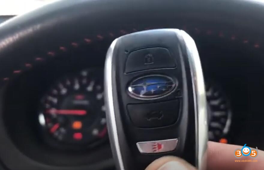 Autel Im608 Subaru Wrx 2018 Key 1