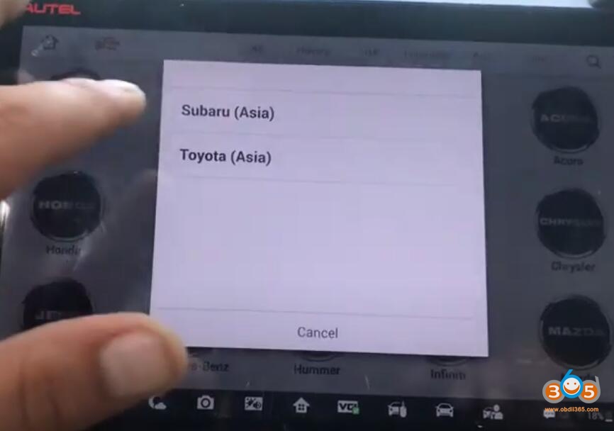 Autel Im608 Subaru Wrx 2018 Key 2