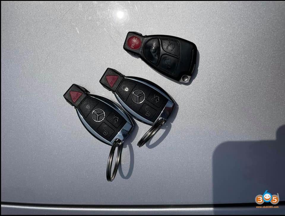 Key Tool Plus Password 2001 Mercedes Benz E320 04