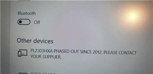 Yanhua Acdp Bluetooth Adapter Pl2303 Driver Abnormal Solution 2