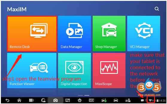 Autel Im608 Contect Teamviewer 1
