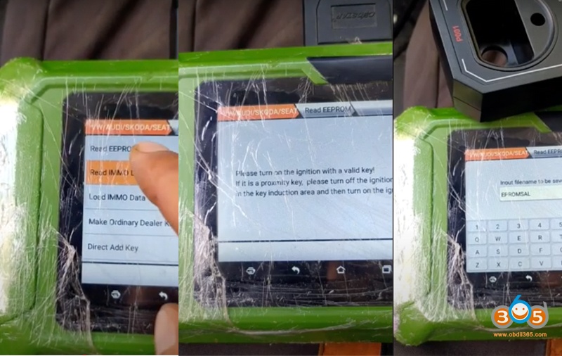 Obdstar X300 Pro4 Audi Q3 2013 Add Key 7