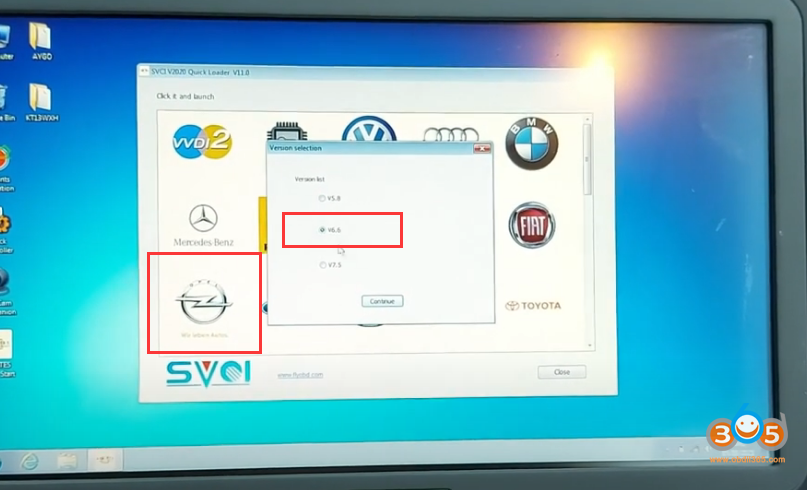 Svci 2020 Opel 2009 Key 2