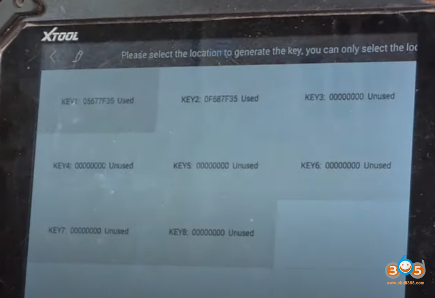Xtool X100 Pad2 Landrover 2014 Smart Key 16
