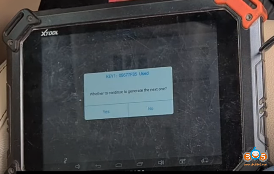 Xtool X100 Pad2 Landrover 2014 Smart Key 17