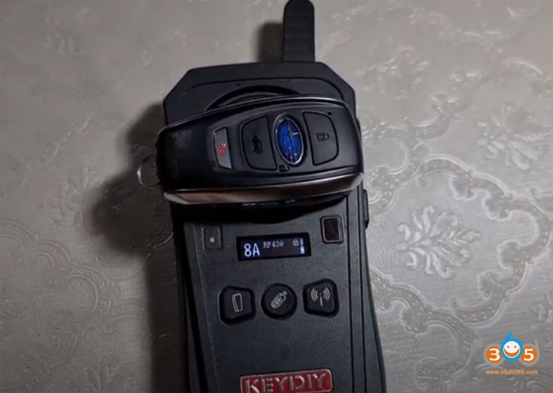 
			How to Unlock Subaru 4D or 8A Smart Key with Keydiy KD-X2?		