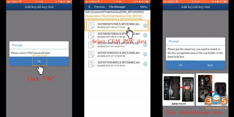 Program Volvo 2018 2020 Add Key All Keys Lost Via Yanhua Mini Acdp (9)