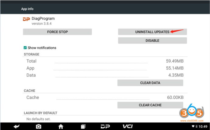 Uninstall Obdstar X300 Dp Plus Apk 3