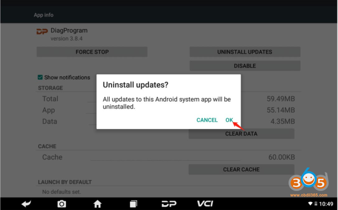 Uninstall Obdstar X300 Dp Plus Apk 4