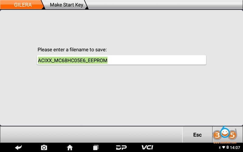 
			How to Program GILERA ACI60X Motorcycle Key with OBDSTAR?		