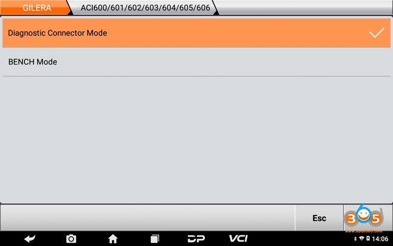Obdstar GILERA ACI60X Key Programming 4