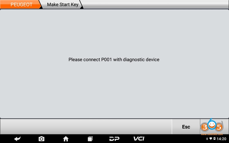 Obdstar PEUGEOT ACI50X Key Programming 10