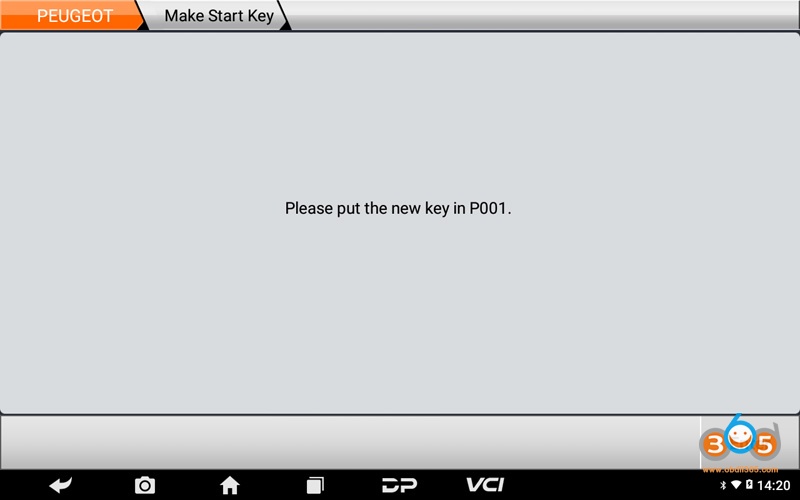 Obdstar PEUGEOT ACI50X Key Programming 11