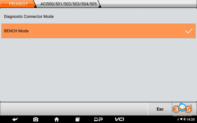 Obdstar PEUGEOT ACI50X Key Programming 13