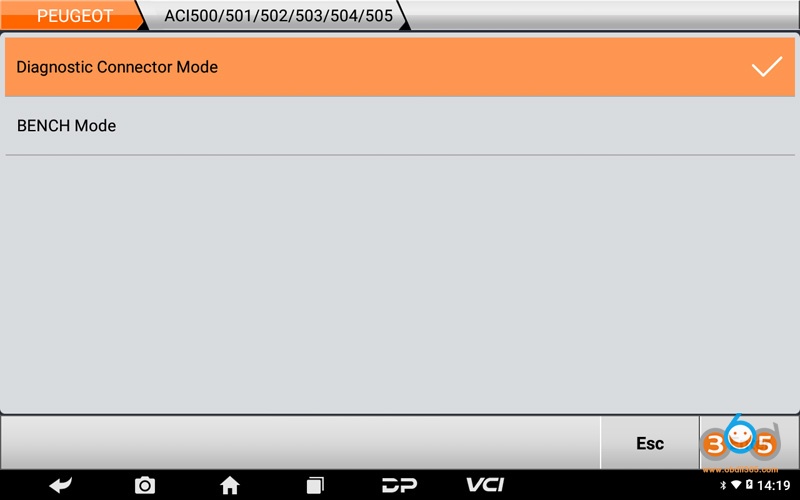 Obdstar PEUGEOT ACI50X Key Programming 5