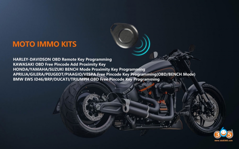 
			OBDSTAR X300 DP Plus Adds Motorcycle IMMO Key Programming		