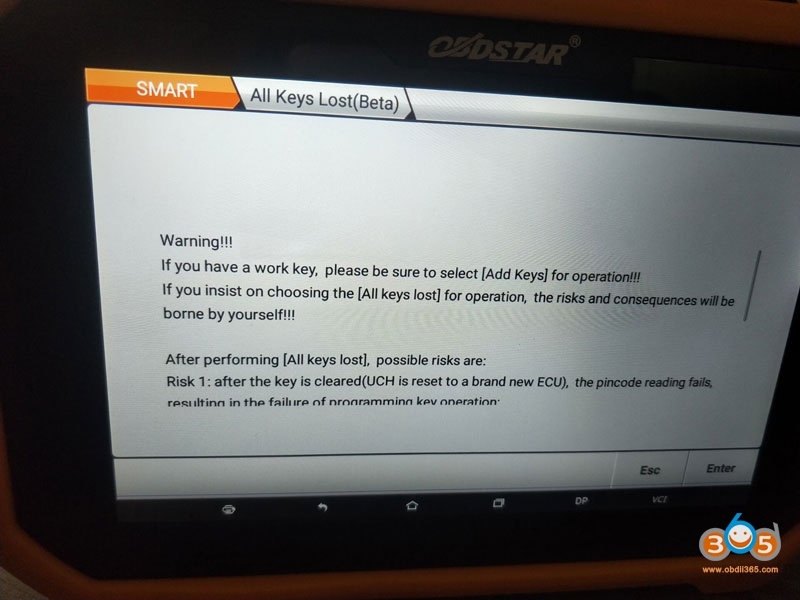 
			Tips to Program Smart 453 All Keys Lost with OBDSTAR X300 DP Plus		