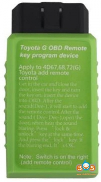 
			Cheap Toyota G and H OBD Key Programmer Reviews		