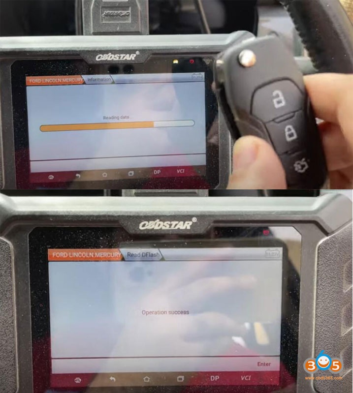 Obdstar Ford Endeavour All Keys Lost 8