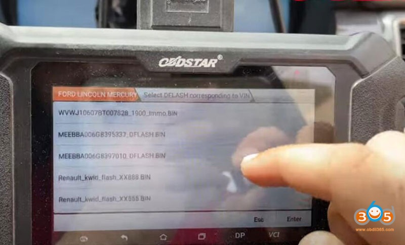 Obdstar Ford Endeavour All Keys Lost 9
