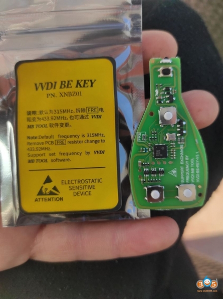 
			Program VVDI BE Key with Autel IM608: Confirmed		