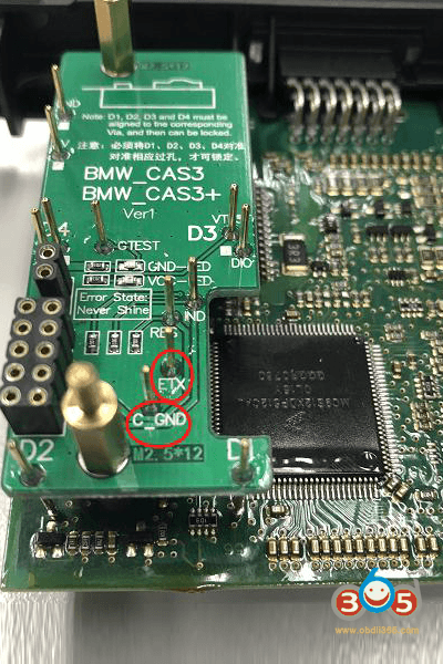 
			Yanhua Mini ACDP BMW CAS3/3+ Memory Decryption Failed Solution		