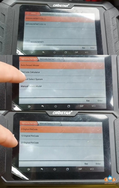 
			Program Nissan Qashqai 2019 All Keys Lost with OBDSTAR X300 Pro4		