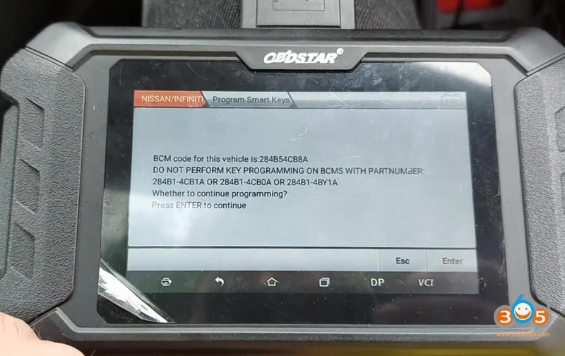 
			Program Nissan Qashqai 2019 All Keys Lost with OBDSTAR X300 Pro4		