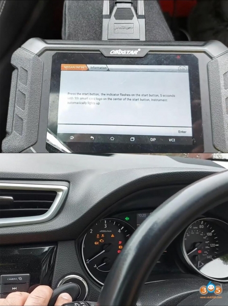 
			Program Nissan Qashqai 2019 All Keys Lost with OBDSTAR X300 Pro4		