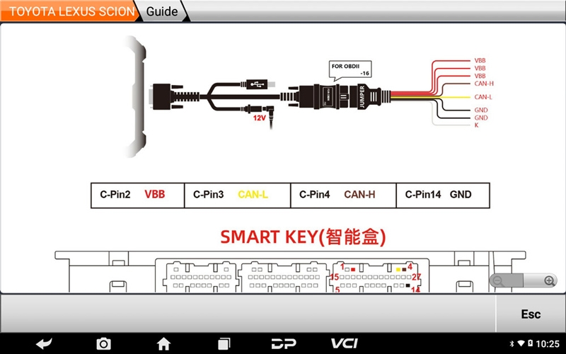 
			Program Toyota Corolla 2021 Proximity with OBDSTAR on Bench without PIN		