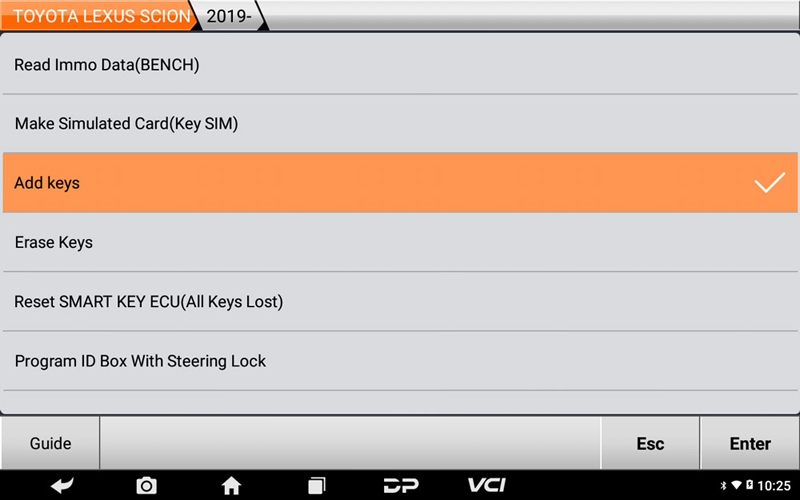 
			Program Toyota Corolla 2021 Proximity with OBDSTAR on Bench without PIN		