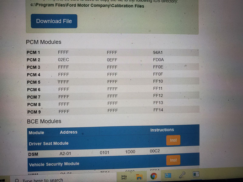 2014 Ford F150 Ckp Error 2