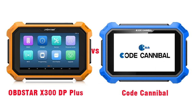 
			Difference Between OBDSTAR X300 DP Plus and Code Cannibal		