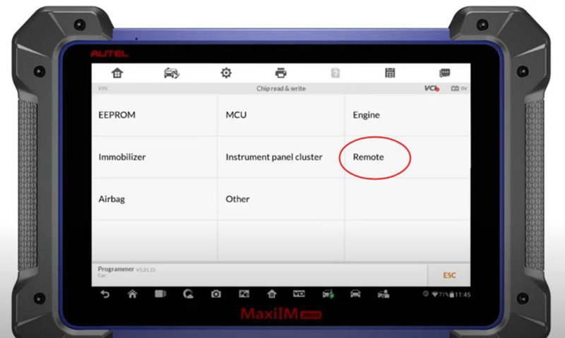 
			How to Solve Autel IM608 Missing ‘Remote’ Function Menu?		