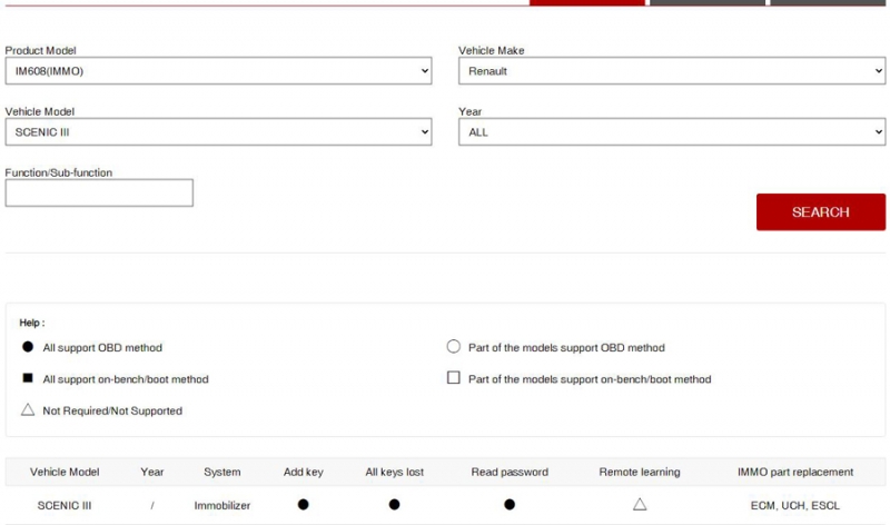 
			Which Tool to Program Renault Scenic III 2016 Key with Security BCM?		