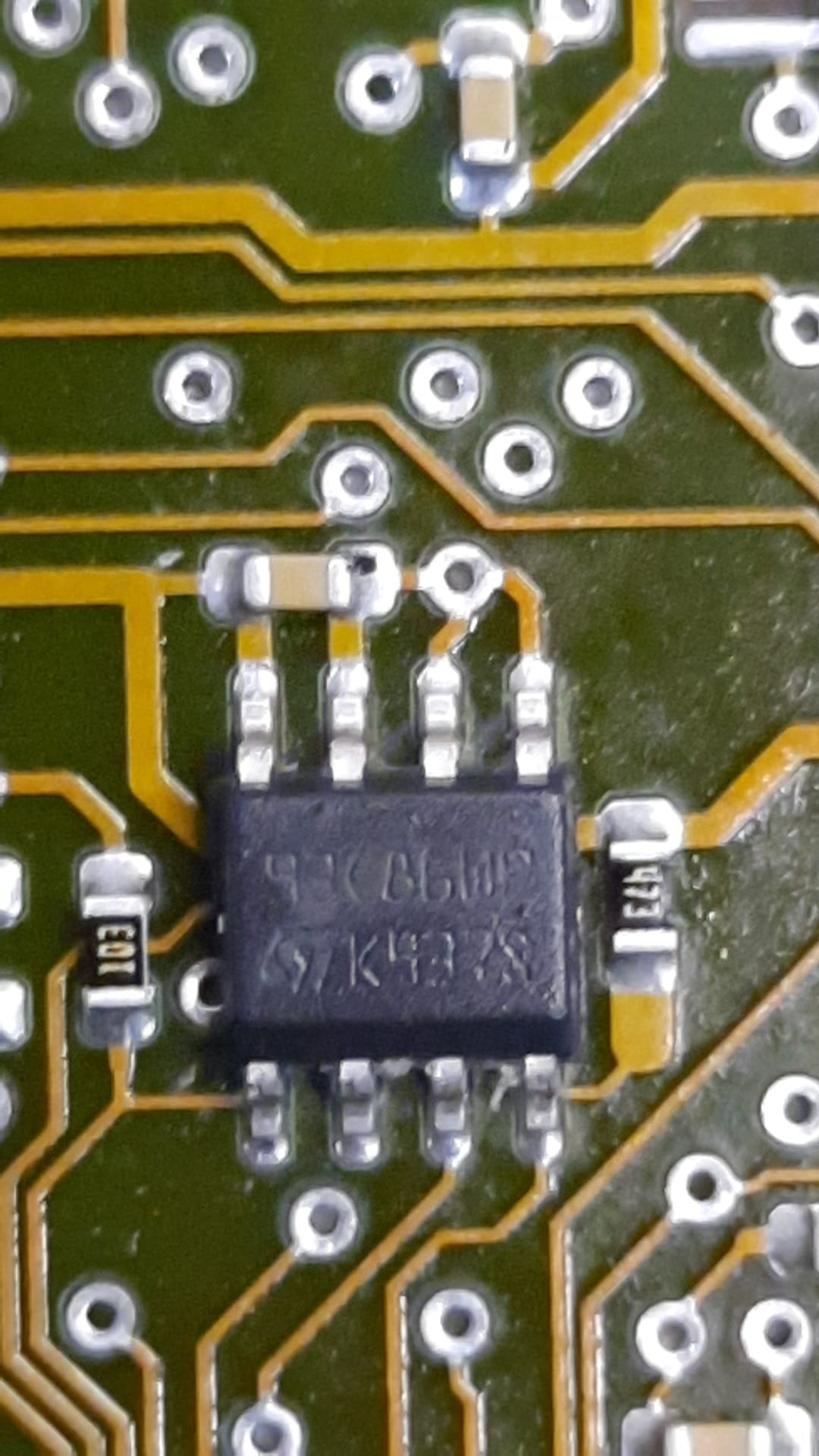 Autel Im608 Porsche Cayenne 93c86 Chip Not Connected 2