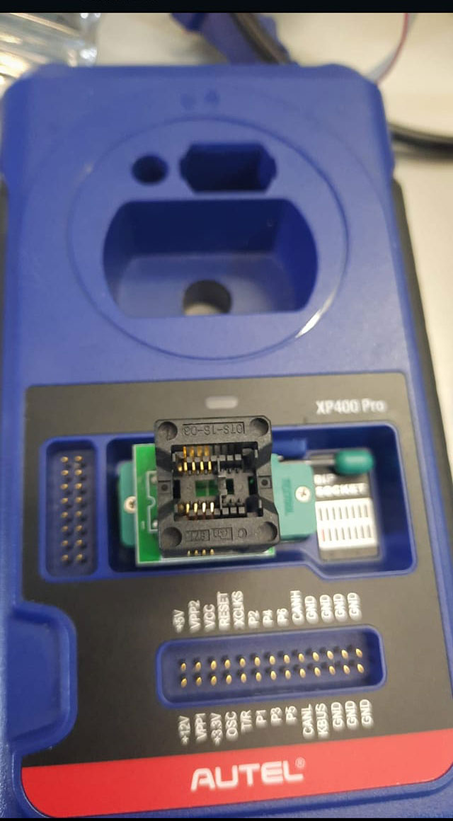 Autel Im608 Porsche Cayenne 93c86 Chip Not Connected 5
