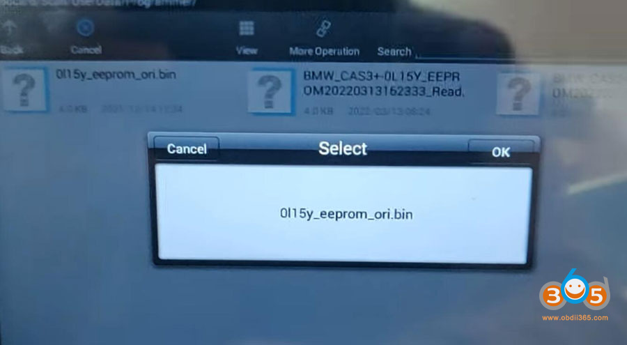 Autel Im608 Error Upload Cas Dump 5
