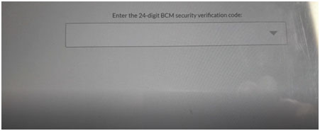 Autel Im608 Gm Body Module Verification Code 8