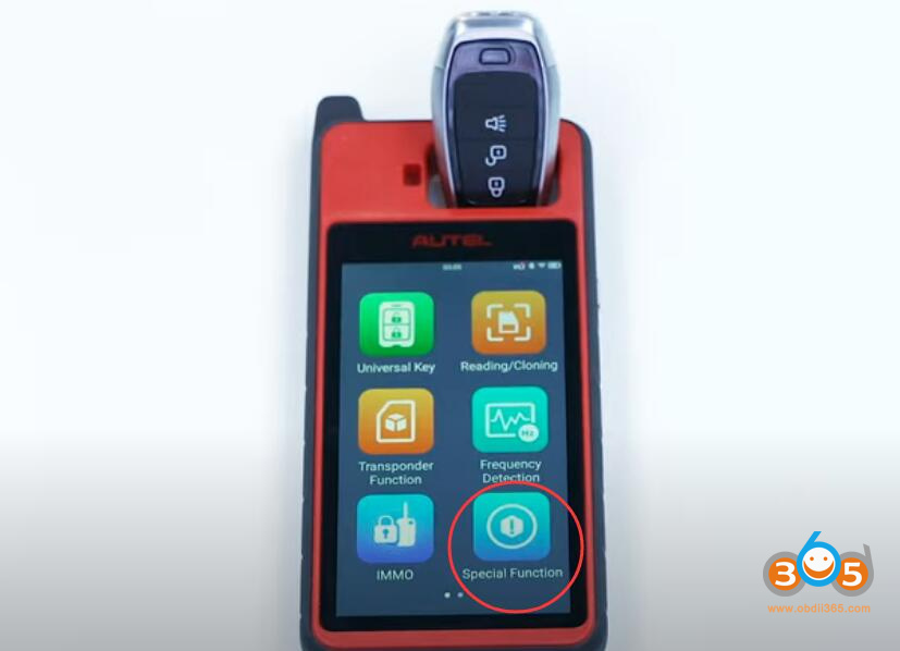Autel Km100 Generate Honda Key 10