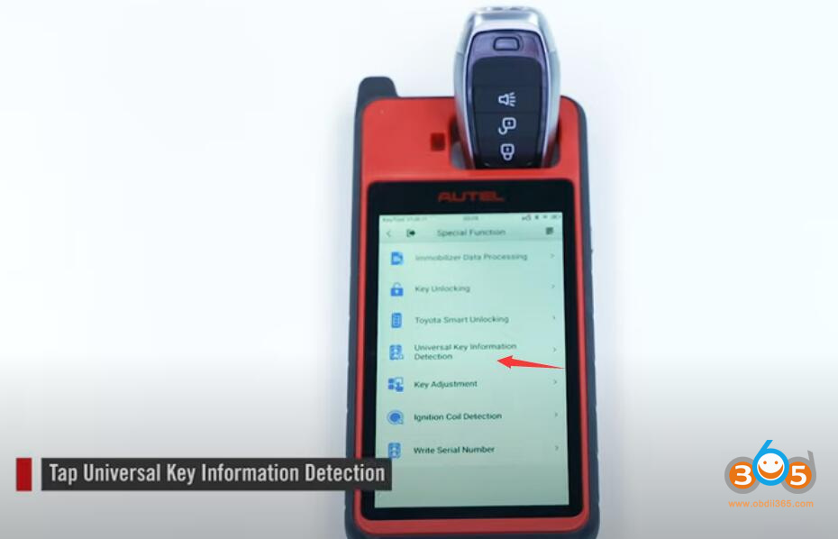 Autel Km100 Generate Honda Key 11