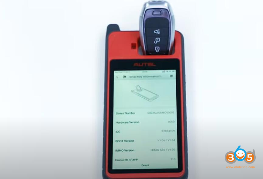 Autel Km100 Generate Honda Key 12