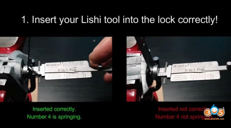 
			How to Decode VW Audi HU162T(9) HU162T(10) Lock with Lishi Pick?		